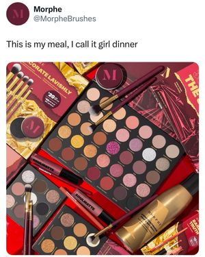 Image post by @morphebrushes on Instagram