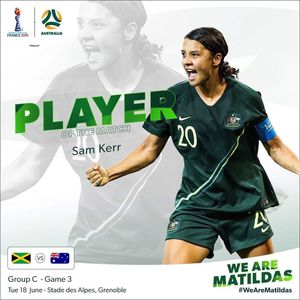 Image post by @matildas on Instagram