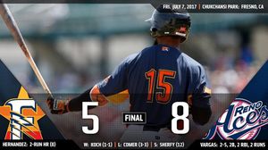 Image post by @fresnogrizzlies on Instagram