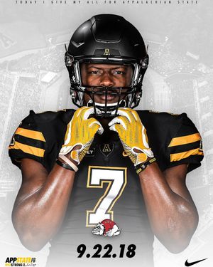 Image post by @appstate_fb on Instagram