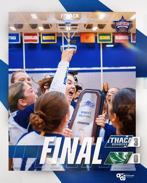 Image post by @ithacavolleyball on Instagram