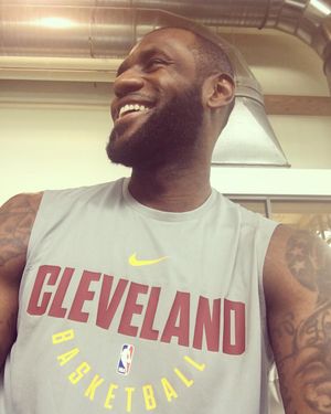 Image post by @kingjames on Instagram