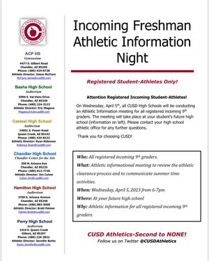 Image post by @casteelathletics on Instagram