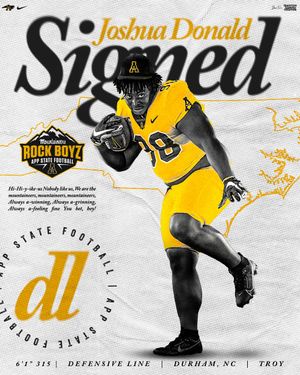 Image post by @appstate_fb on Instagram