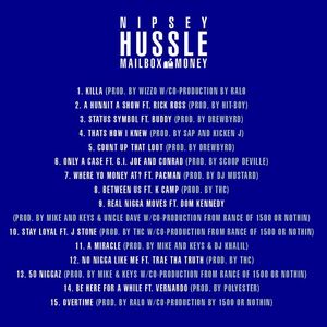 Image post by @nipseyhussle on Instagram