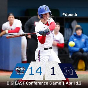 Image post by @DePaulBlueDemons on Facebook