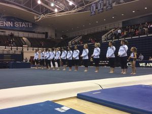 Image post by @pennstatewgym on Instagram