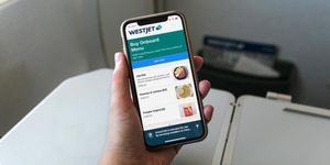Image post by @WestJet on Twitter