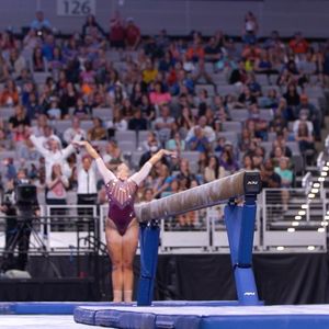 Image post by @ou_wgymnastics on Instagram