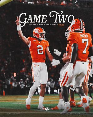 Image post by @clemsonfb on Instagram