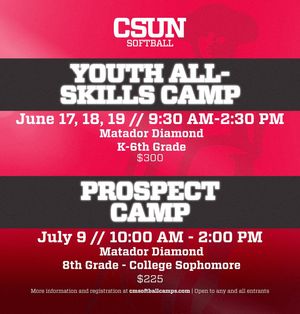 Image post by @csunsoftball on Instagram