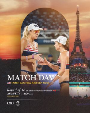 Image post by @LSUBeachVB on Twitter