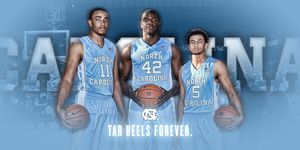 Image post by @UNC_Basketball on Twitter