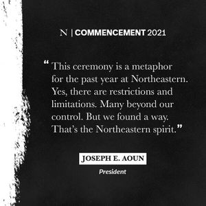 Image post by @northeastern on Instagram