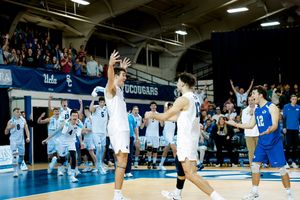 Image post by @BYUvolleyball on Twitter