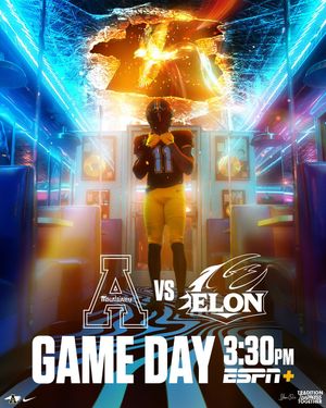 Image post by @appstate_fb on Instagram
