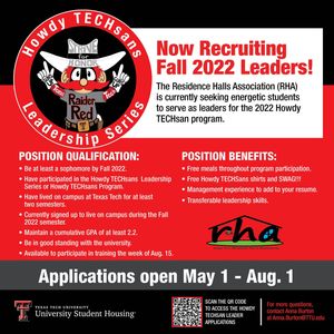 Image post by @ttuhousing on Instagram
