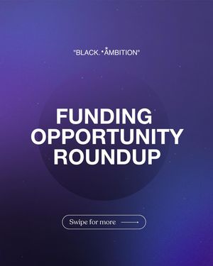 Image post by @blackambitionprize on Instagram
