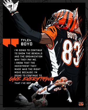 Image post by @bengals on Instagram
