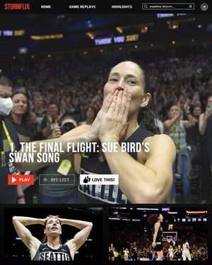 Image post by @seattlestorm on Instagram