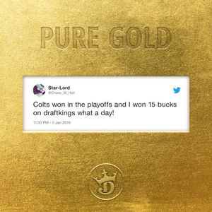 Image post by @draftkings on Instagram