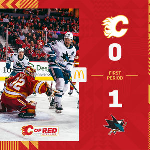 Image post by @NHLFlames on Twitter