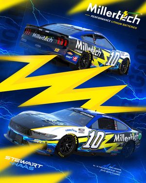 Image post by @StewartHaasRcng on Twitter