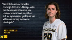 Image post by @umichlacrosse on Instagram