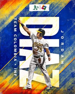 Image post by @Athletics on Twitter