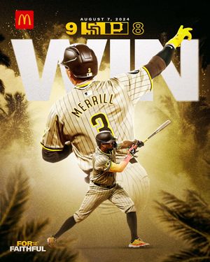 Image post by @padres on Instagram