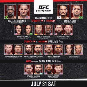 Image post by @ufccanada on Instagram