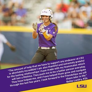 Image post by @lsusoftball on Instagram