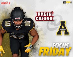 Image post by @appstate_fb on Instagram