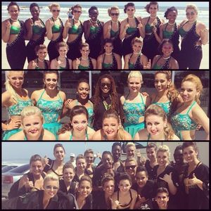 Image post by @charlotte49ersgolddusters on Instagram
