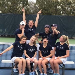 Image post by @yalewtennis on Instagram