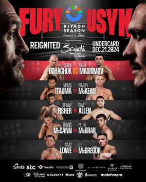 Image post by @MatchroomBoxing on Twitter