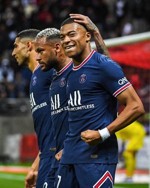 Image post by @psg on Instagram