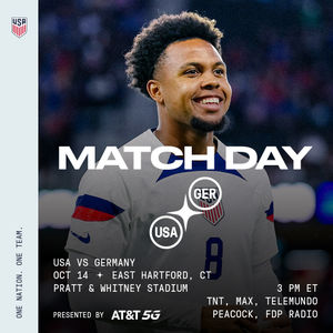 Image post by @USMNT on Twitter