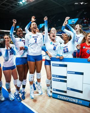 Image post by @smuvolleyball on Instagram
