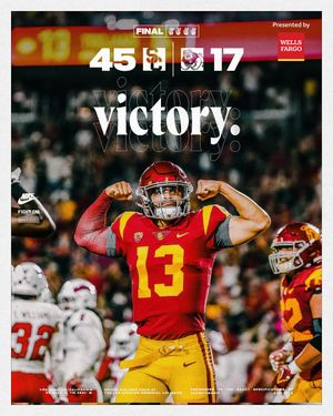 Image post by @uscfb on Twitter