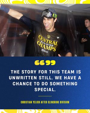 Image post by @Brewers on Twitter