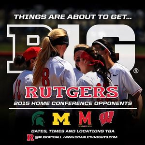 Image post by @ru_softball on Instagram