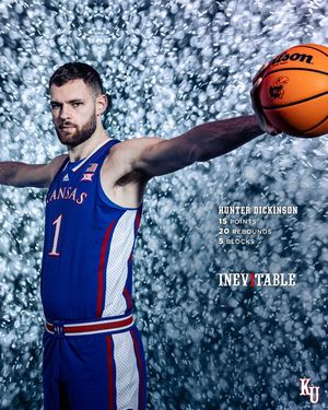 Image post by @KansasBasketball on Facebook