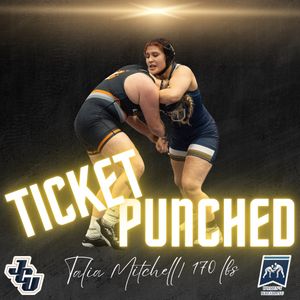 Image post by @JCUwrestling on Twitter