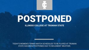 Image post by @illinoiscollegeathletics on Facebook