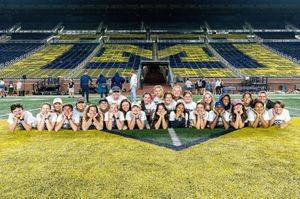 Image post by @umichband on Facebook