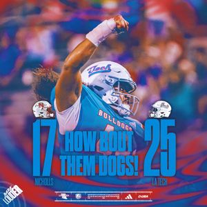Image post by @LATechFB on Twitter