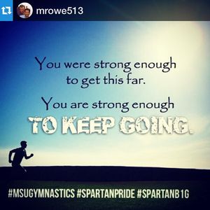 Image post by @msu_gymnastics on Instagram