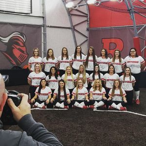 Image post by @ru_softball on Instagram