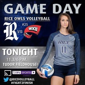 Image post by @ricevolleyball on Instagram